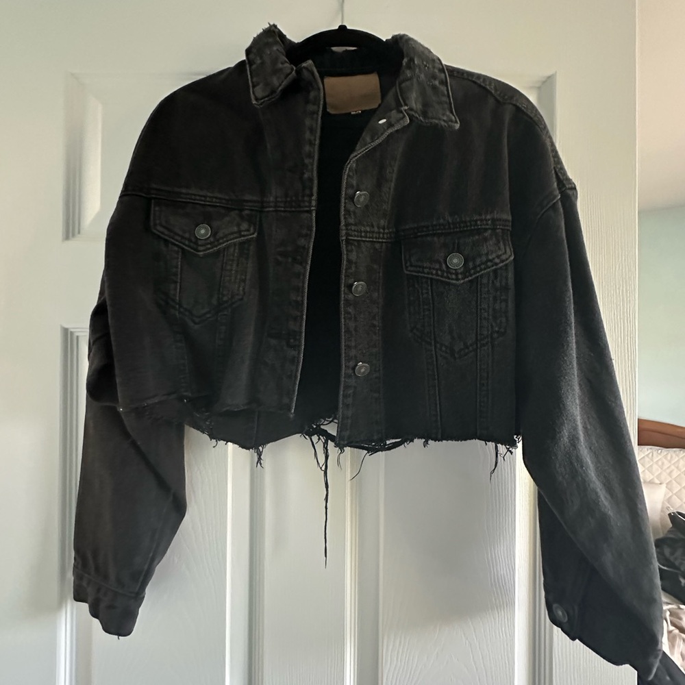 Black Jean Jacket